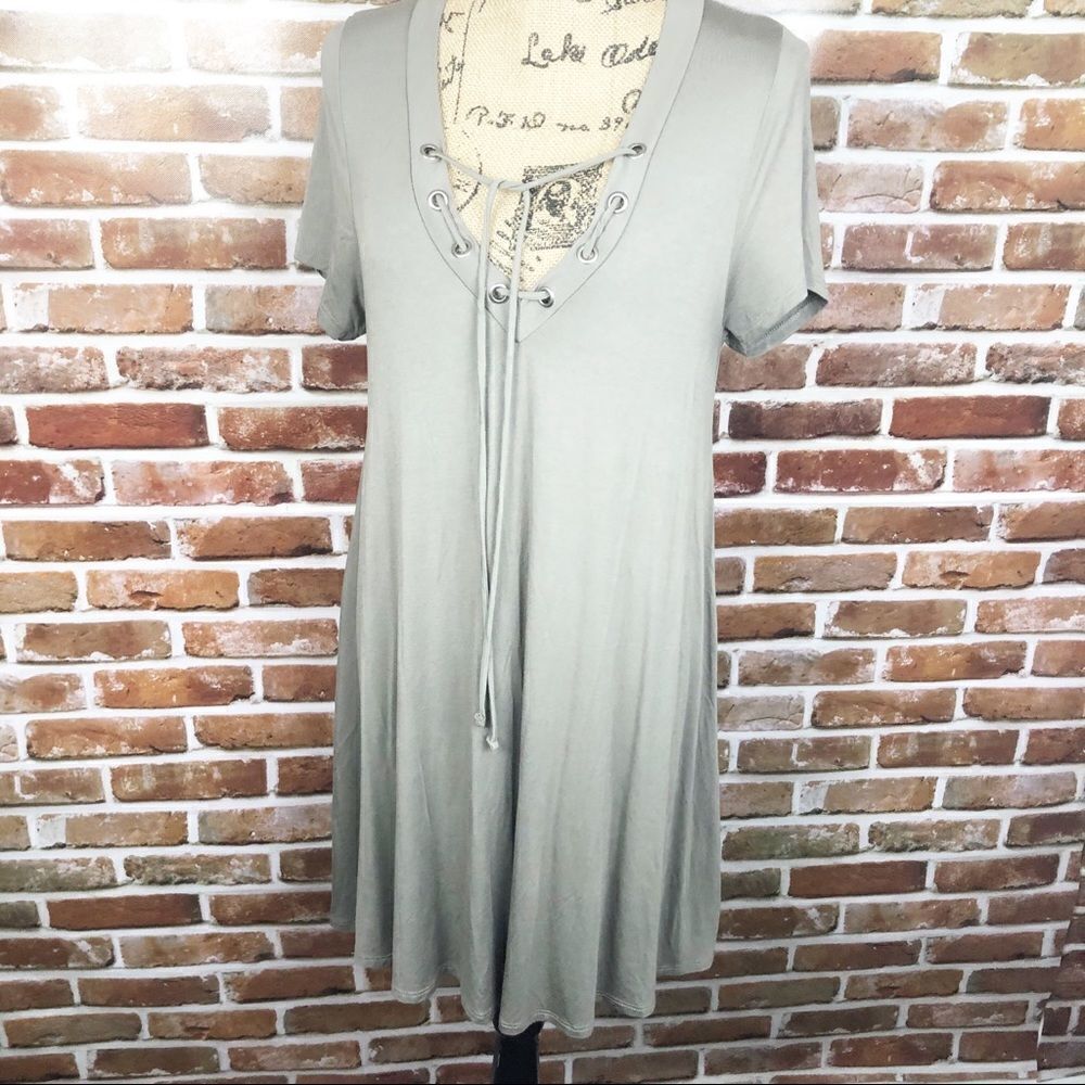 Lulu*s Shirt Dress Size M